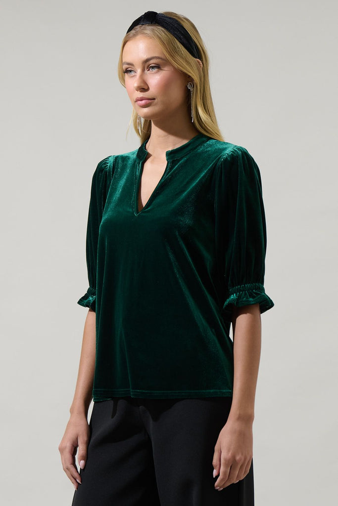 Odalys Velvet Top