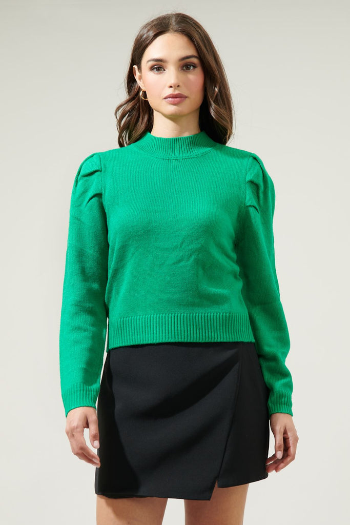 Claire Puff Sleeve Sweater