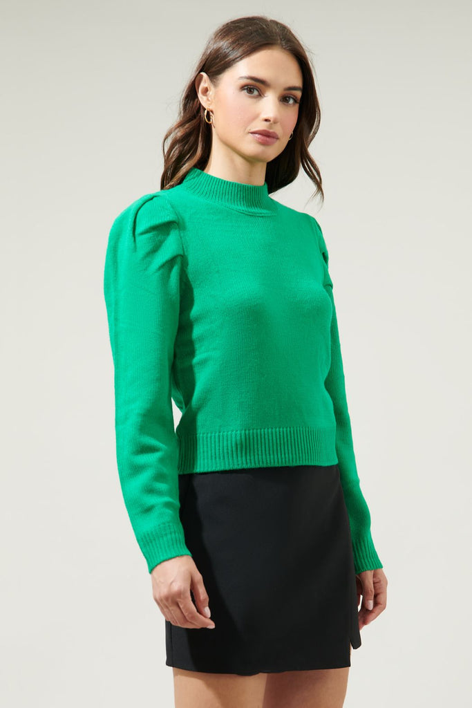 Claire Puff Sleeve Sweater