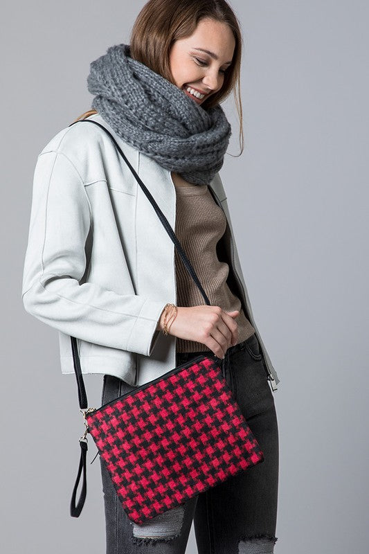 Houndstooth Bag