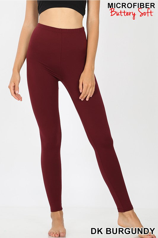 Brushed Butter Soft Leggings – Striped Box Boutique