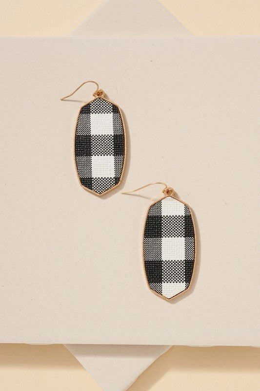 Buffalo Plaid Earrings