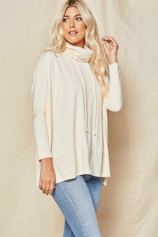 Softest Cowl Neck Top