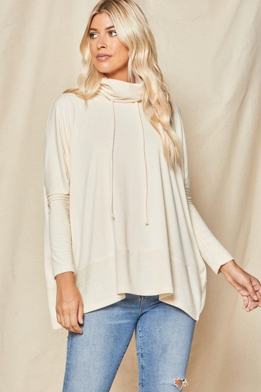 Softest Cowl Neck Top