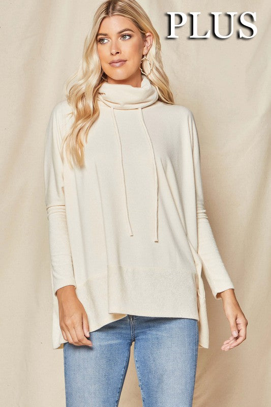 Softest Cowl Neck Top