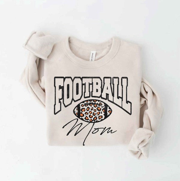 Football Mom Leopard Sweatshirt