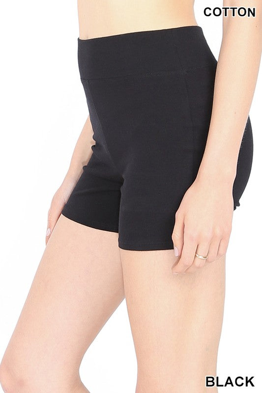 Cotton, Under Dress Biker Shorts, More Colors – Striped Box Boutique