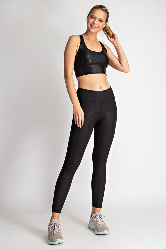 Textured Legging, with Pockets