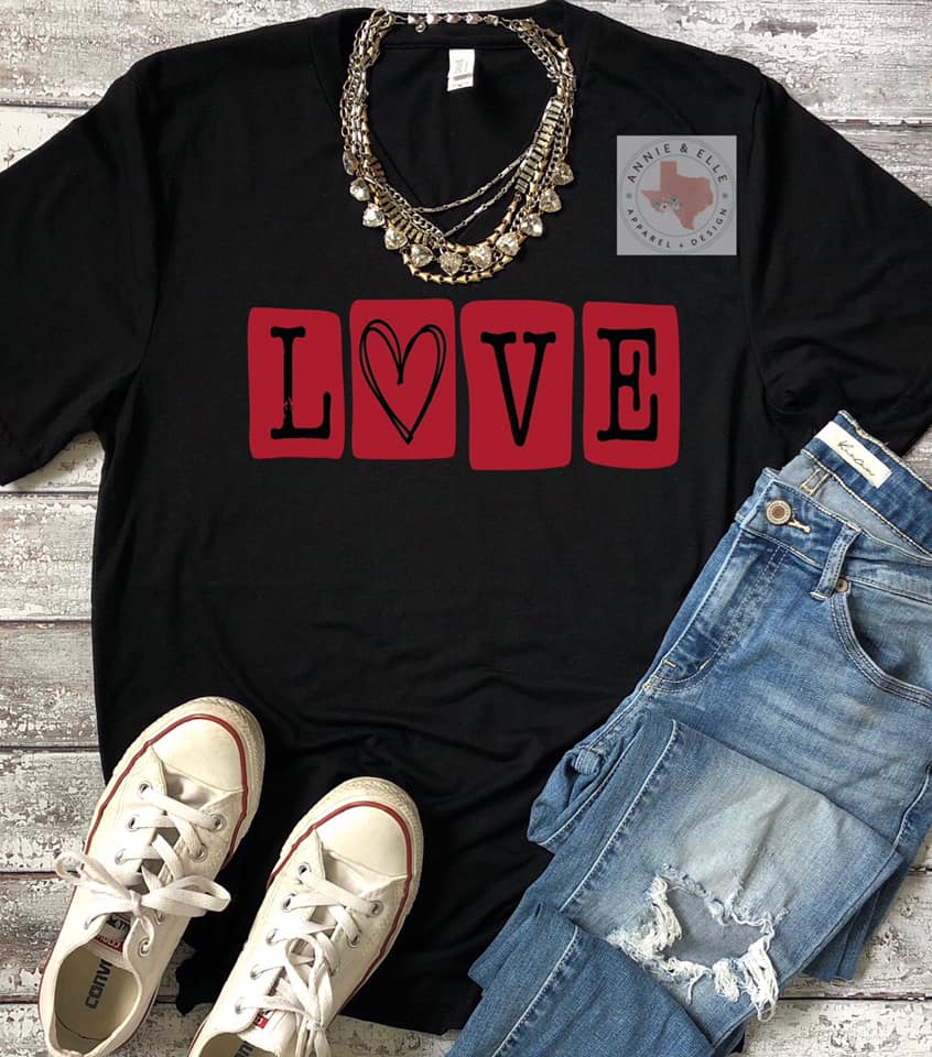 Scrabble Love T-Shirt