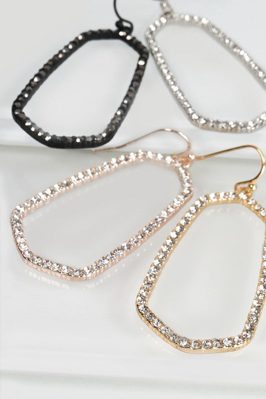 Marquee Pave Earrings