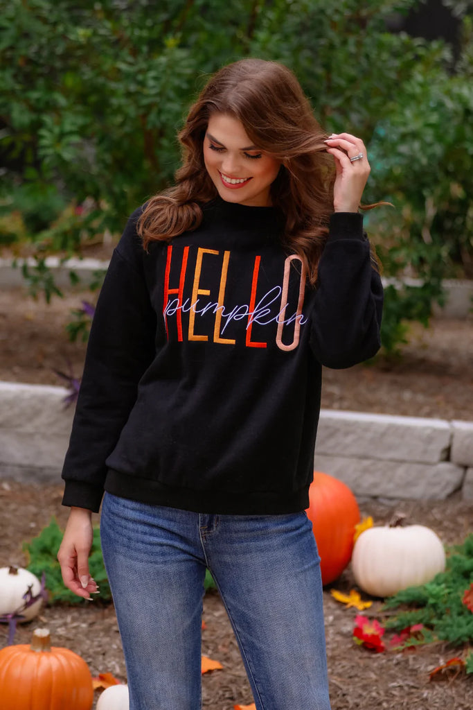 Hello Pumpkin Sweatshirt