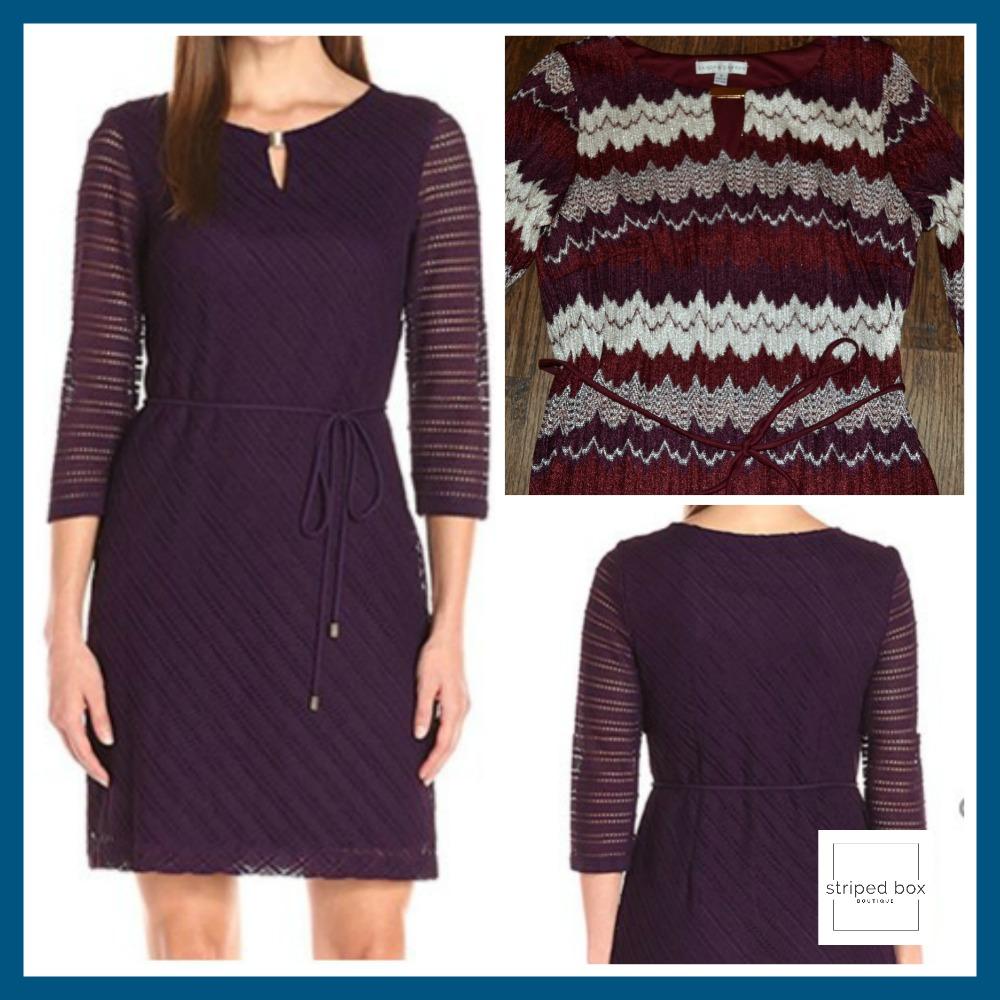 Crochet Lace Sheath Sleeve Dress